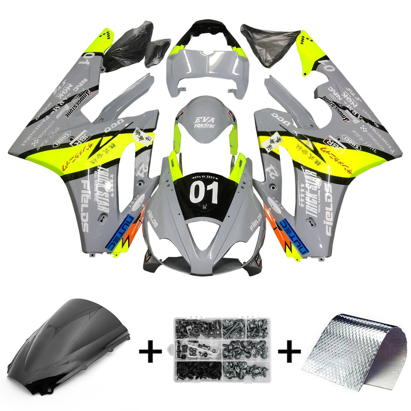 Amotopart Triumph Daytona 675 2006-2008 Zestaw owiewek Nadwozie Plastik ABS