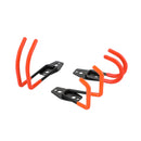 5 PCS Ganchos de armazenamento para serviços pesados ​​Ferramentas de organização de garagem para montagem em parede dupla