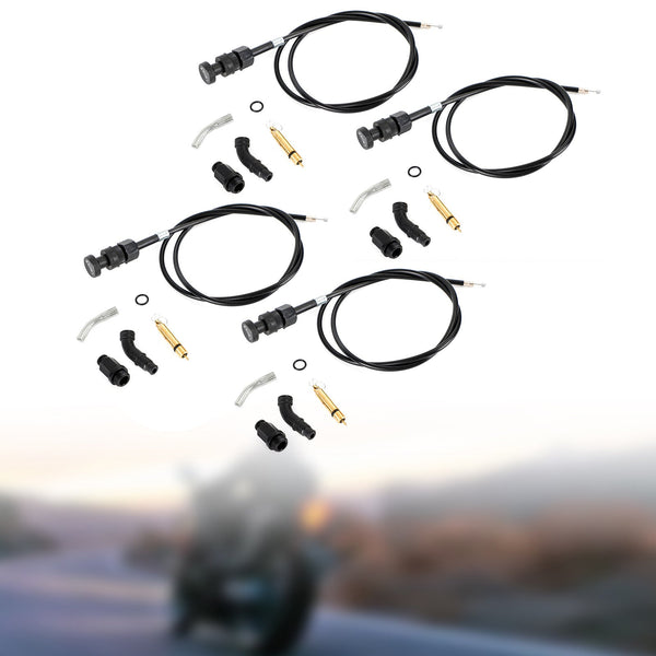 4x Honda Rancher TRX350 FM TM 2000-2006 Kit de émbolo de cable de estrangulación de carburador