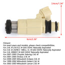 1ks vstřikovačů paliva pro Mitsubishi Eclipse Lancer Chrysler CDH-240 842-12299 Generic