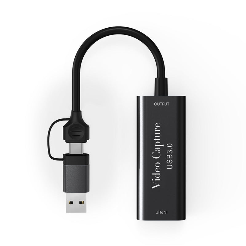 Type-C USB3.0 kaksi yhdessä 4K HD -videon kaappauskortti 1080P60Hz pelin suora lähetys