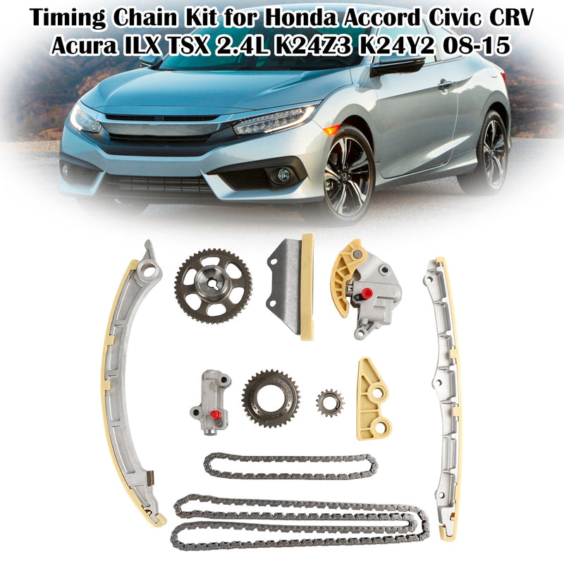 2012-2015 Honda Civic Crosstour 2.4L 2354CC L4 DOHC K24Z7 K24Z3 jakoketjusarja Fedex Express