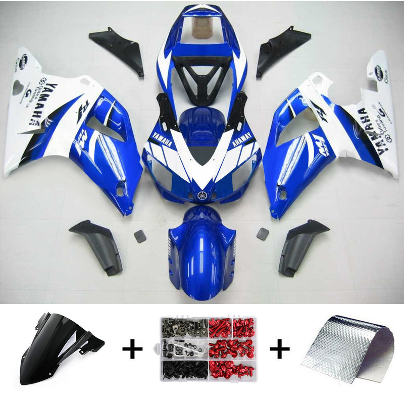 Kåpesett for Yamaha YZF 1000 R1 1998-1999 Generisk