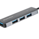 Dokovací stanice Type-C+USB Interface Hub PD100W pro Windows Mac OS Linux