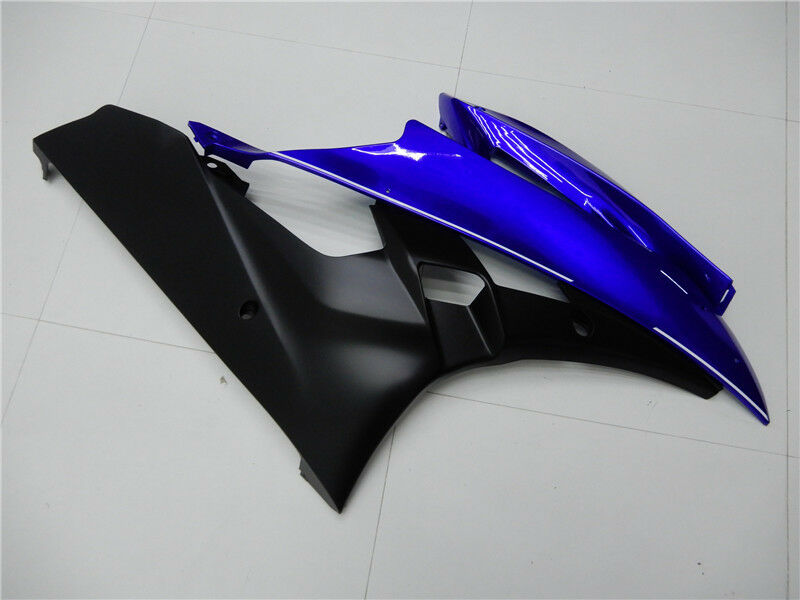 Verkleidungs-Einspritz-Kunststoff-Bodykit, passend für Yamaha YZF-R6 2006 2007, Blau, Schwarz, generisch