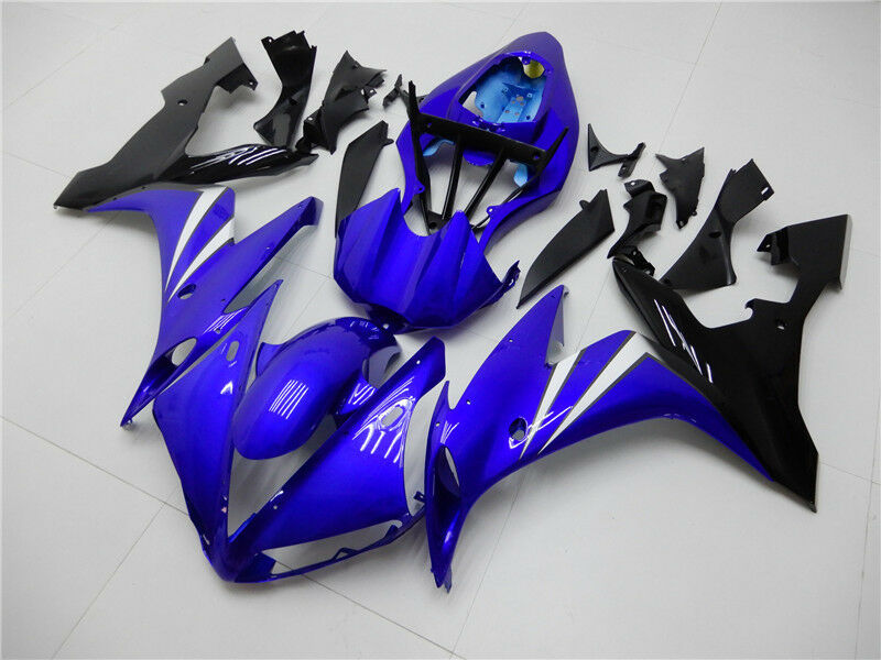 ABS-innsprøytningssett for plastikk til Yamaha YZF R1 2004-2006 Gloss Blue Generic