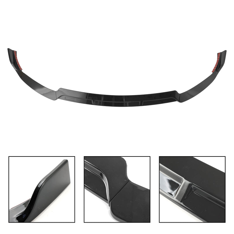 Lábio divisor frontal adequado para Mercedes Benz Classe C W205 C205 2019-2021 Estilo Brabus