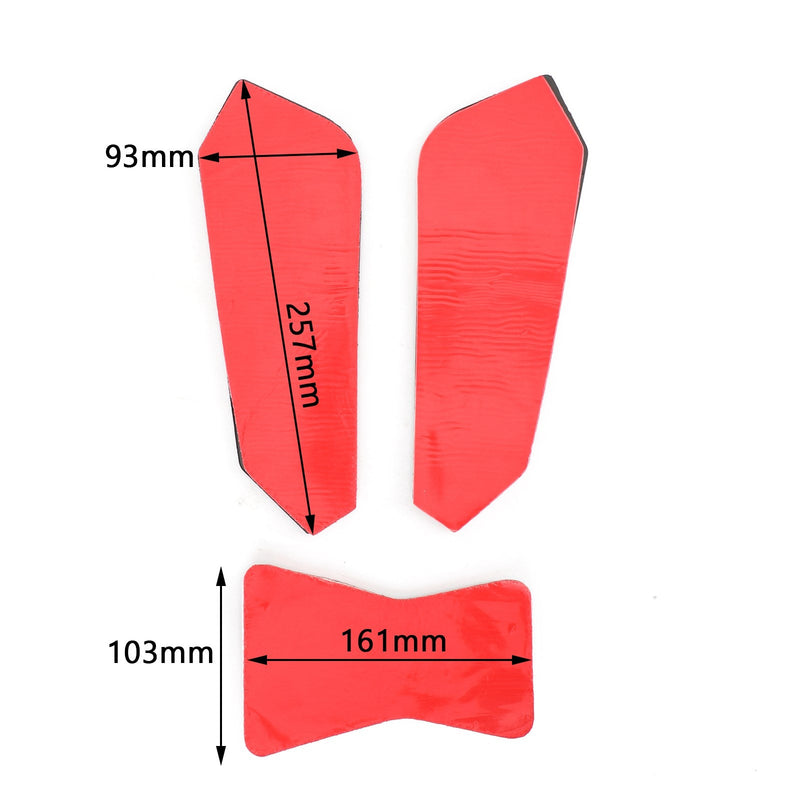 Tank Pads Ochraniacze uchwytów trakcyjnych 3-częściowy zestaw do BMW F750GS F850GS 18-20