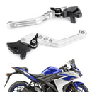 Bremskupplungshebel für YAMAHA YZF-R15 2008-2014 Silber Generic