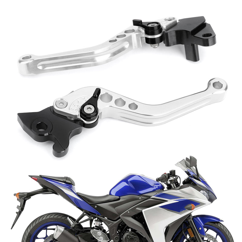 Dźwignia sprzęgła hamulca do YAMAHA YZF-R15 2008-2014 srebrna Generic