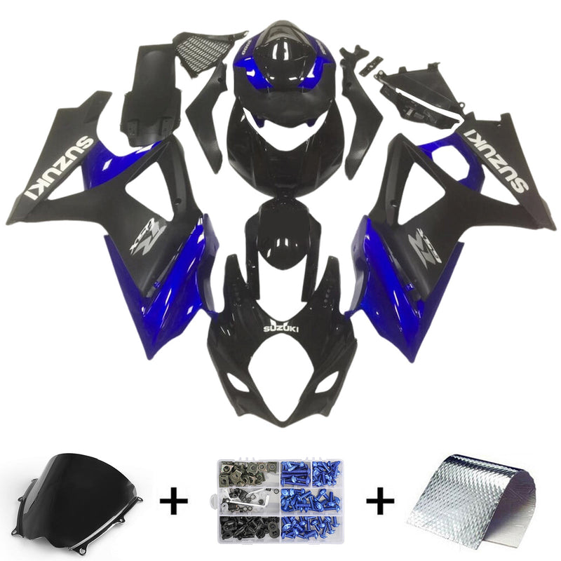 Amotopart Suzuki GSXR1000 2007-2008 K7 kåpa Set Body Plast ABS