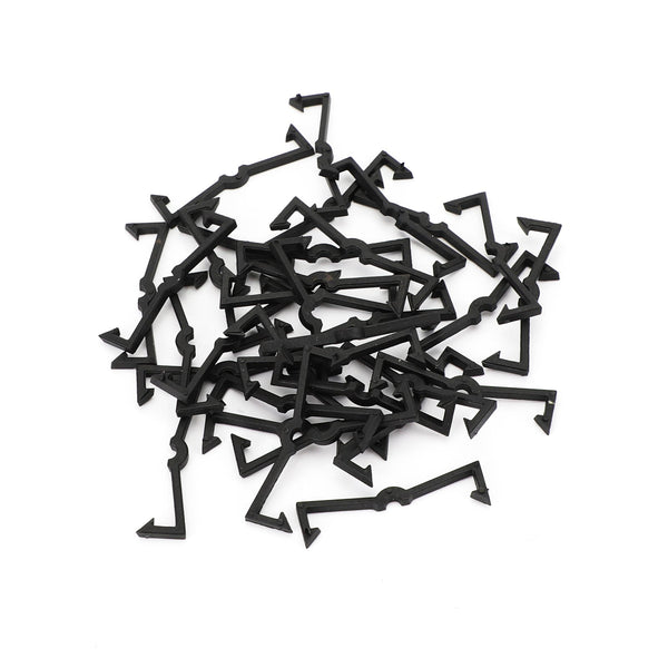 32pcs Plastikstütze Clips Peg Board Schlieäe Haken für Garagenorganisation