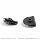 Für Harley Sportster XL883 XL1200 2004-2018 Batterieseitenabdeckung Clip + Schraube Generic