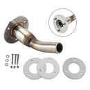 Auspuffauslass + Trägerplatte &amp; Befestigungen für Eberspacher für Webasto Heizung 24 mm