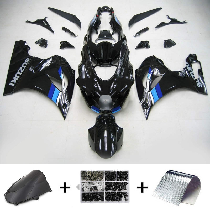 Conjunto de carenagem Suzuki GSXR1000 2017-2020 K17 corpo plástico ABS