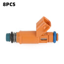 8 stykker injektorer 2W93-AA egnet til Land Rover Range Rover Jaguar 4.2L 4.4L V8 Generic