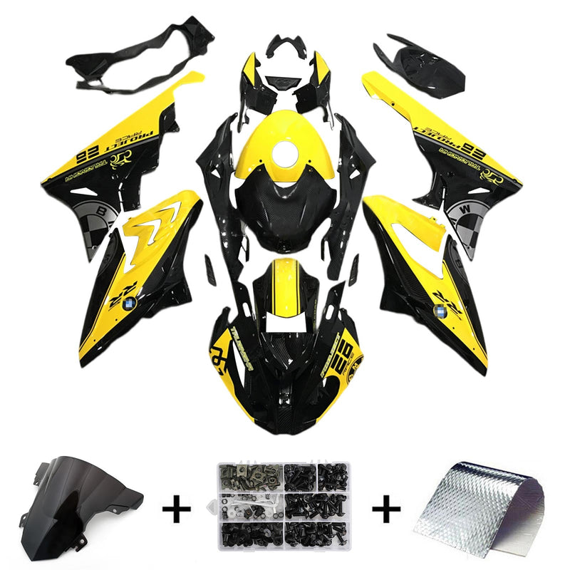 Amotopart BMW S1000RR 2015-2016 kåpa Set Body Plast ABS