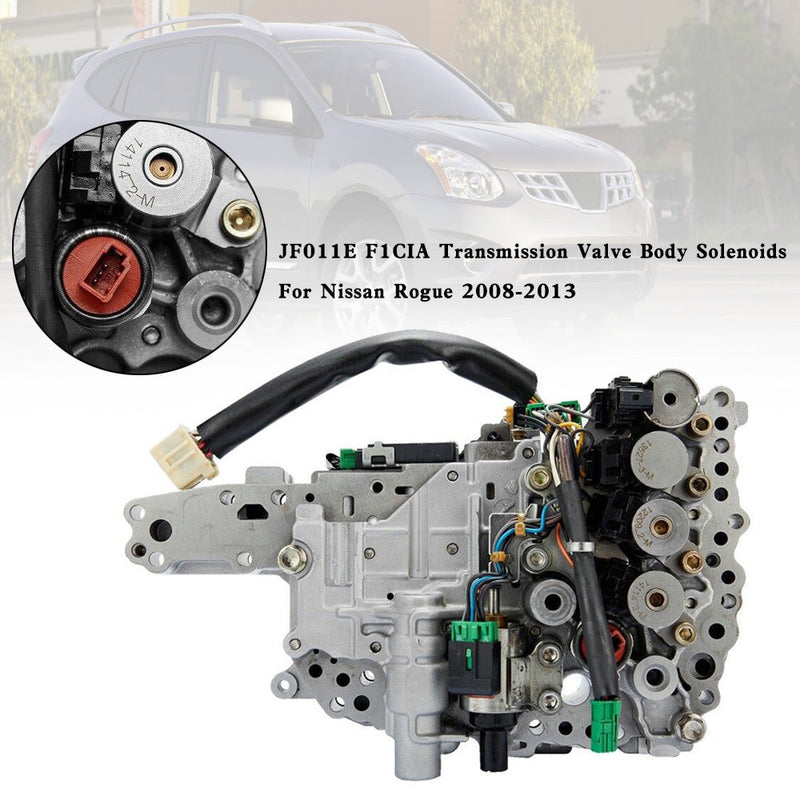 JF011E F1CIA Zawory elektromagnetyczne korpusu zaworu skrzyni biegów dla Nissan Rogue 2008-2013