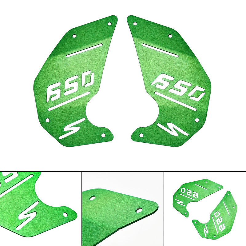 Kawasaki Vulcan S En650 Vn650 2015-2022 Motordeksel Side Fairing Green Cafe