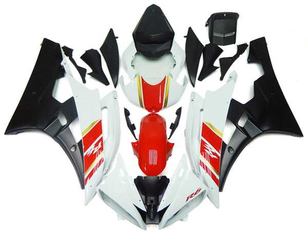 Kit de carenagem Amotopart para Yamaha YZF 600 R6 2006-2007 carroceria de plástico ABS