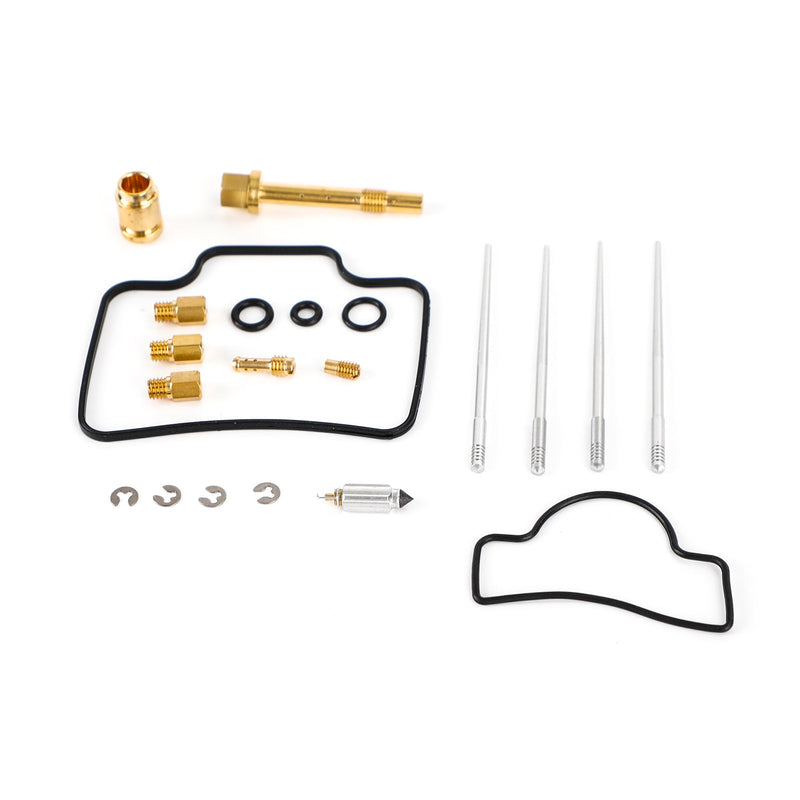 Kit de reparo de reconstrução de carburador 2X compatível com Yamaha YFZ450 2004-2009 genérico