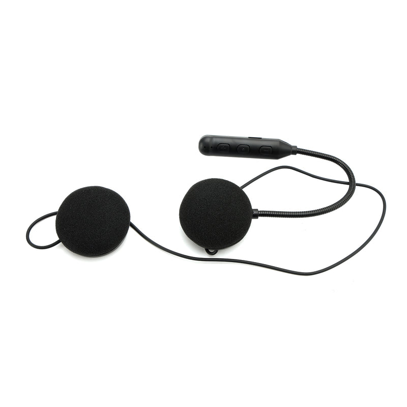 Universal Lautsprecher Player Helm Bluetooth Kopfhörer Headset Schwarz Für Motorrad