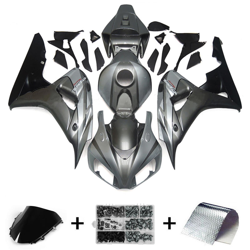 Amotopart Honda CBR1000RR 2006-2007 Juego de carenado Cuerpo Plástico ABS