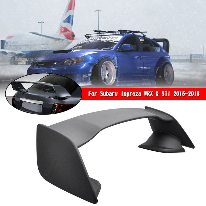 JDM OE Style ABS Bakspoiler Spoiler Passar WRX STI 4DR Sedan 2015-2018 Generic