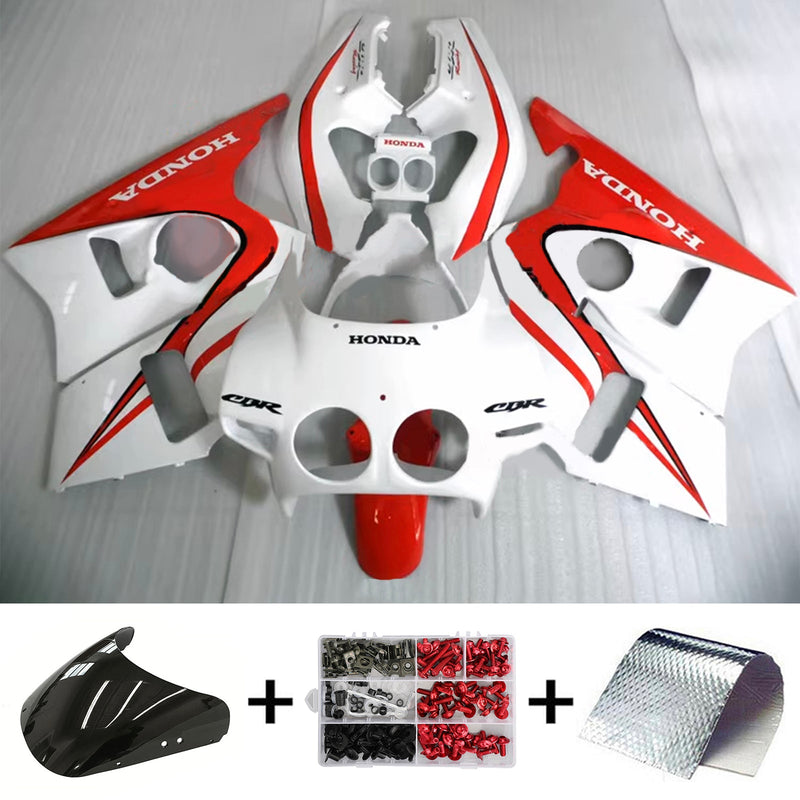 Amotopart Honda CBR400RR NC23 1987-1989 Fairing Set Body Plast ABS