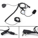 Finger PTT Motorcykelhjelm Headset Mic til Radio Kenwood Retevis Tyt Baofeng