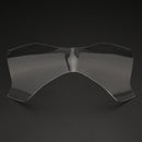 Protetor de lente do farol dianteiro, lente da lâmpada, adequada para Kawasaki Z900 17-19 Smoke Generic