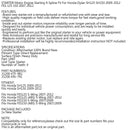 Motor de arranque para Honda Dylan SH125 SH150 09-12 S-Wing FES 125 150 2007-2012 Genérico