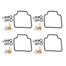 4PC Kaasuttimen Carb Rebuild korjaussarja & Float for Honda 83-85 CB650SC Nighthawk Generic