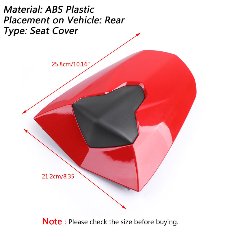 Daytona 675 ja 675R 2013-2018 ABS takamatkustajan istuinsuoja