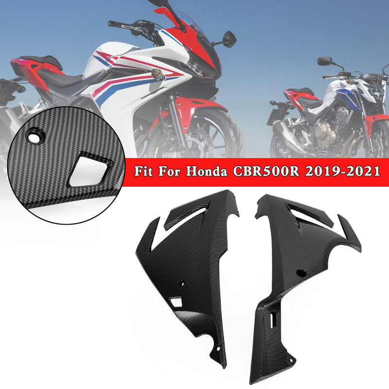 Siderammedeksel kåpehette for Honda CBR500R 2019-2021 Generisk Fedex Express