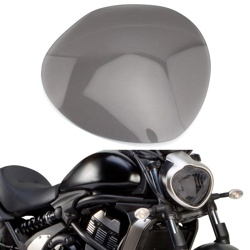 Osłona soczewki przedniego reflektora pasuje do Kawasaki Vulcan S 2015-2021 Smoke Generic