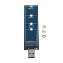 Adaptér M.2 na USB B klíč M.2 Adaptér SSD protokolu SATA pro 2230 2242 2260 2280