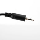 4jádrový reproduktorový mikrofonní kabel pro rádio Yaesu VX120 HX290 HX400IS EVX-S24 FT270R