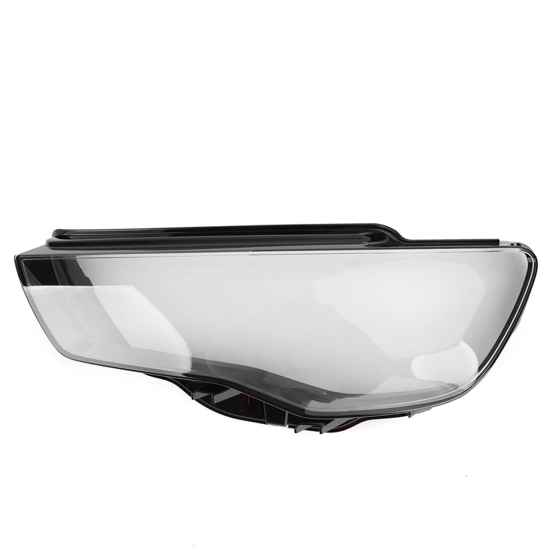 Lente de farol de cobertura de farol para Audi A3 2013-2016 transparente genérico