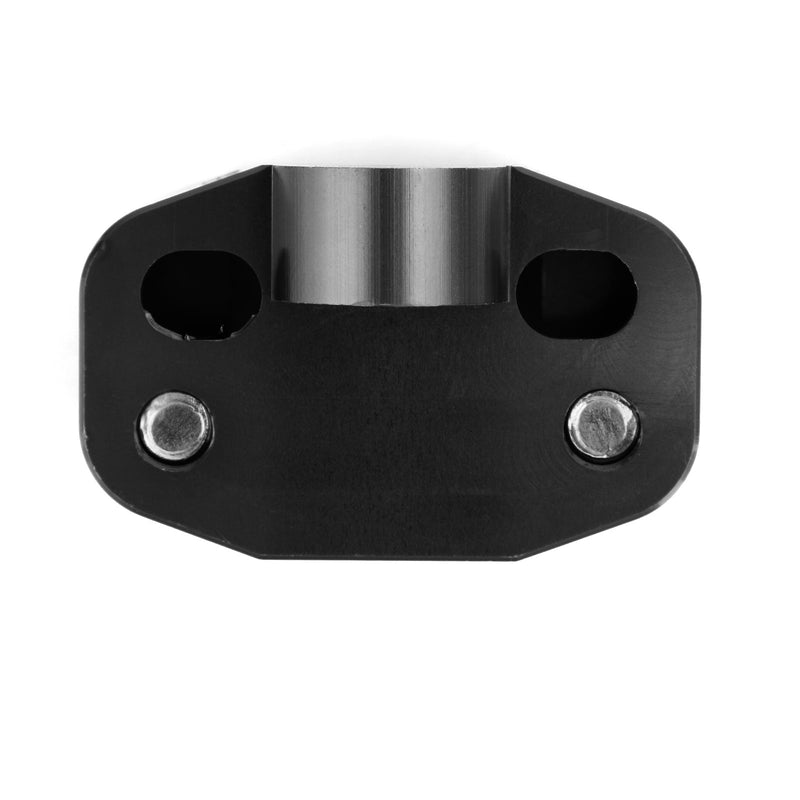 Areyourshop Alça de guiador de motocicleta de alumínio CNC 22-28 mm Universal Braçadeira de montagem