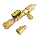 HVAC AC-ventilkernefjerner Dobbeltstørrelse 1/4" & 5/16" portinstallationsværktøj