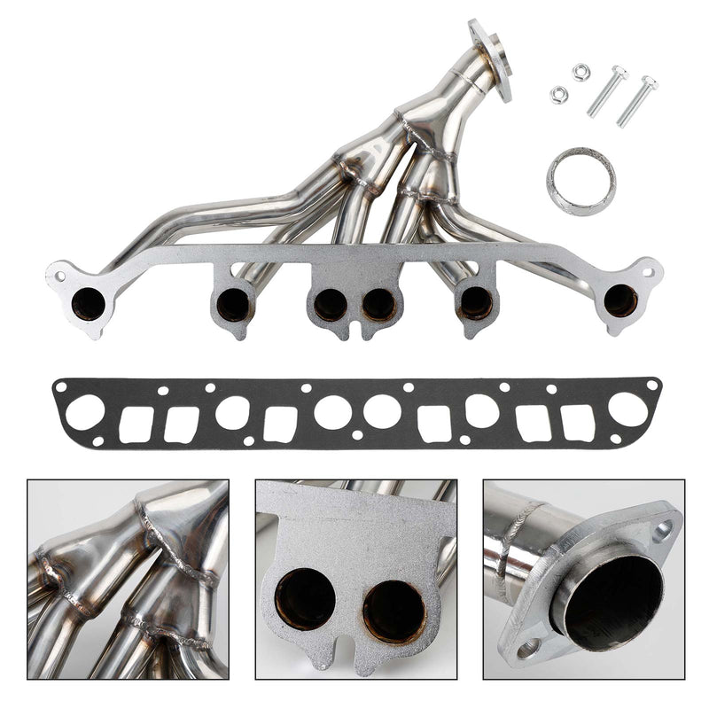 1991-1992 Comanche Cherokee Limited Wrangler Islander avgasgrenrör rostfritt stål 4.0L V6