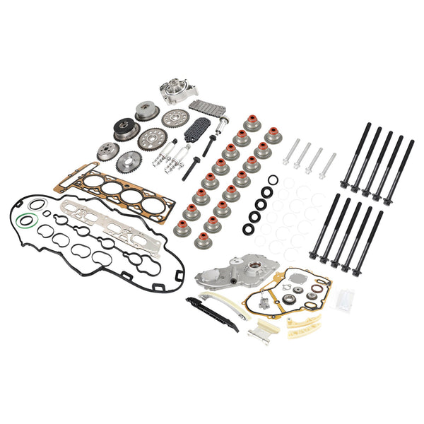 2010 Buick Lacrosse Chevrolet Equinox GMC Terräng Pontiac G62.4L Timing Chain Kit Oljepump Selenoid ställdon transmissionskåpa HS26517PT 90537632 24424758