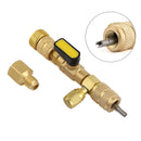 HVAC AC-ventilkernefjerner Dobbeltstørrelse 1/4" & 5/16" portinstallationsværktøj