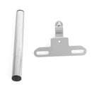 Telefon Navigation Mount GPS Extension Mount 22mm Motorcykel Motorcykel Sølv Generisk