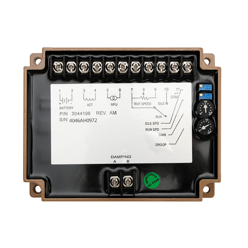 Controlador de velocidad electrónico EFC3044196 3044196 Reemplazo para Cummins