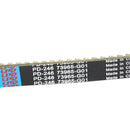 Drivreim egnet for EZ-GO EZGO Gas ST 4x4 2004-2007 605271 Golf Cart 73965G01 Generisk