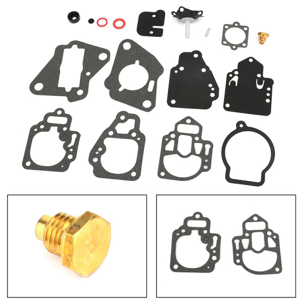 Kit de junta de reparo de carburador para motores de popa Mercury Mariner 6-25 HP 1395-97611