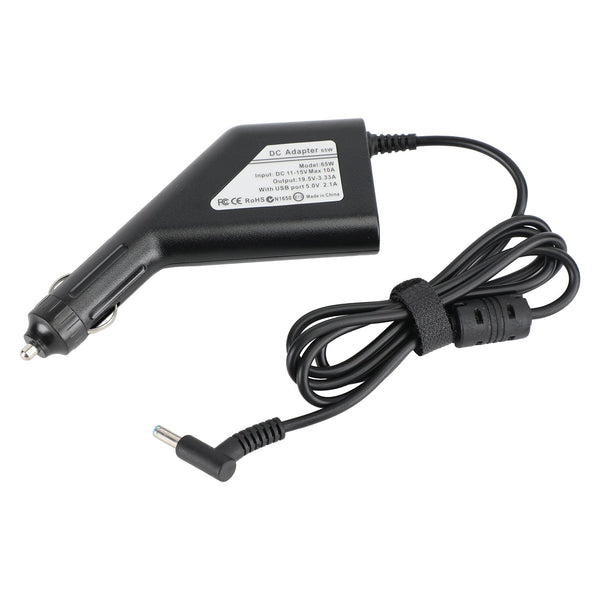 Cargador adaptador de corriente para coche de 65W para portátil Dell, portátil, 4,5x3,0mm, 19,5V, 3,33A