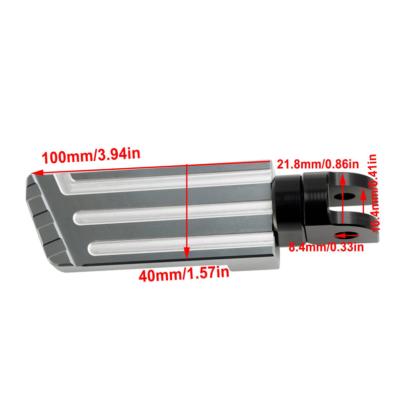 Vordere Fußrasten-Fußraste für Rebel 1100 CM1100 CMX 1100 DCT/MT 2021–2023